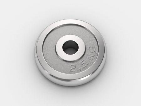 Диск хромированный UNIXFIT 2,5kg / 25mm