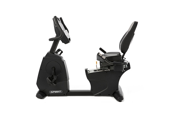 Профессиональный велотренажер SPIRIT CR800 (Graphite gray)