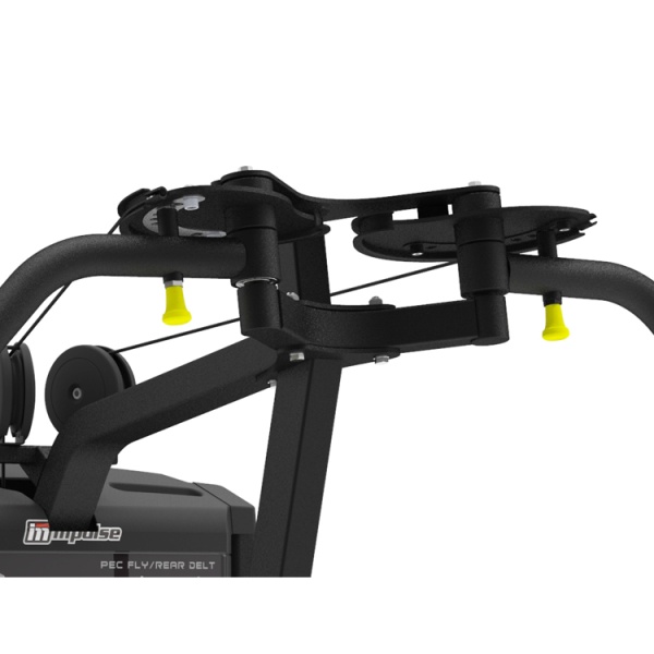 IF9315 Баттерфляй/Задняя дельта Impulse Base  (107 кг), полное зачехление весового стека