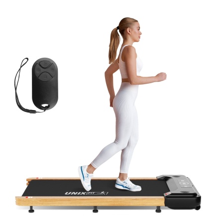 Беговая дорожка UNIX Fit деревянная / Wood Way 2.0 APP