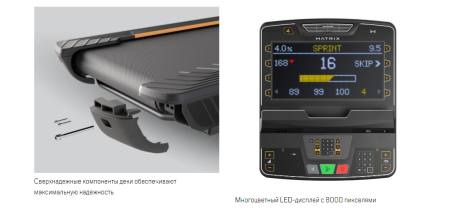 Беговая дорожка Matrix Endurance с консолью Premium LED