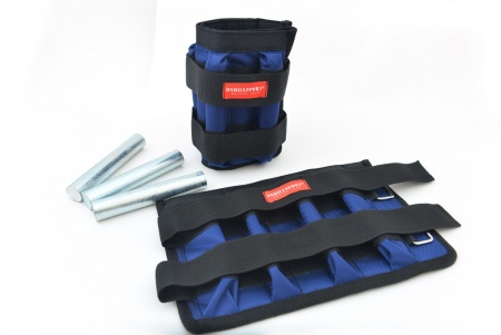 Утяжелители-чехлы на руки и ноги CROSS регулируемый вес 0,5-2 кг UT-1202