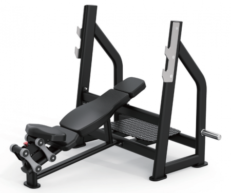 Олимпийская скамья жим в наклоне XENJOY Incline Bench Press Rack J7138