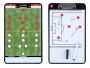 Доска тренерская футбольная PURE2IMPROVE COACHBOARD FOOTBALL