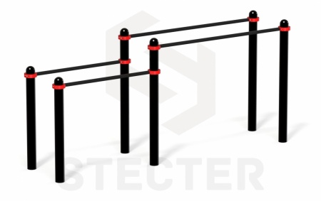 Брусья двойные разновысотные (PAW-09) STECTER