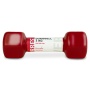 Гантель TORRES 3кг, PL522205, металл в виниловой оболочке, форма шестигранник, красный