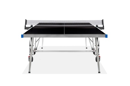 Теннисный стол всепогодный "W-800 Outdoor" (274 х 152,5 х 76 см) алюминиевый, с комплектом (сетка, 2 ракетки, 6 шариков) + чехол