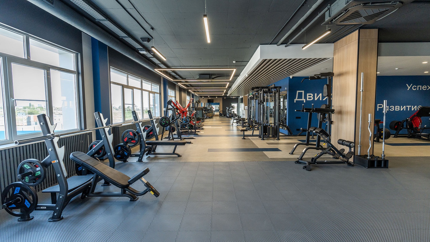 Фитнес клуб в спортивном комплексе «Кортфилд» г. Батайск (385 м²)