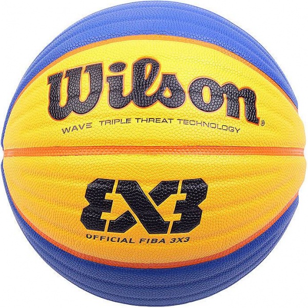 Мяч баскетбольный Wilson FIBA 3x3 Official, WTB0533-XB2020, синий цвет, 6 размер
