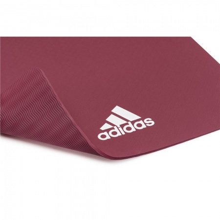Коврик (мат) для йоги Adidas, цвет Загадочно-красный ADYG-10100MR