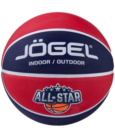 Баскетбольный мяч JOGEL Streets ALL-STAR размер 7, indoor/outdoor
