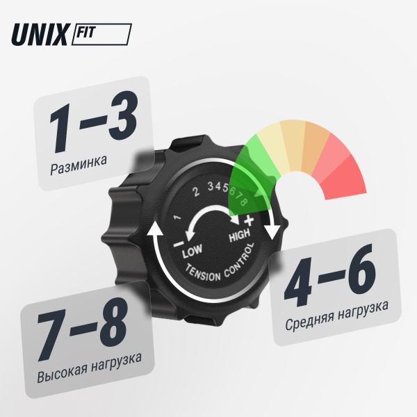Горизонтальный велотренажер UNIXFIT BR-390