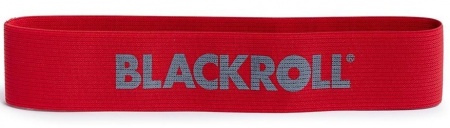 Мини-эспандер текстильный BLACKROLL® LOOP BAND 30 см (мягкое сопротивление, красный)