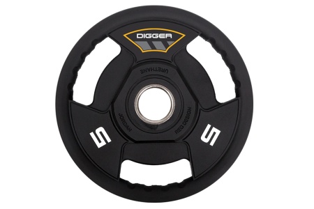 Диск Hasttings олимпийский полиуретановый 3-х хватовый 5кг