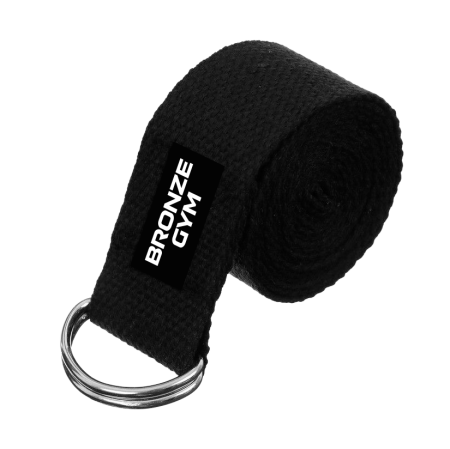 Ремень для йоги BRONZE GYM,3.8x183см.