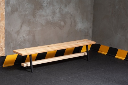 Скамья гимнастическая (металлические ножки без регулировки высоты) (3 м.)