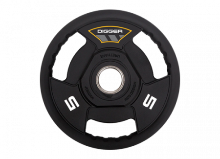 Диск Hasttings олимпийский полиуретановый 3-х хватовый 5кг