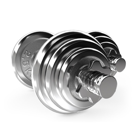 Набор гантелей UNIXFIT в кейсе 20kg