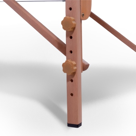 Массажный стол UNIX Комфорт / Comfort 3 секции бордовый