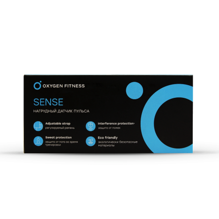 Нагрудный датчик пульса OXYGEN FITNESS SENSE