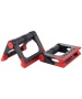 Упоры для отжиманий складные BA-304 черный/красный
