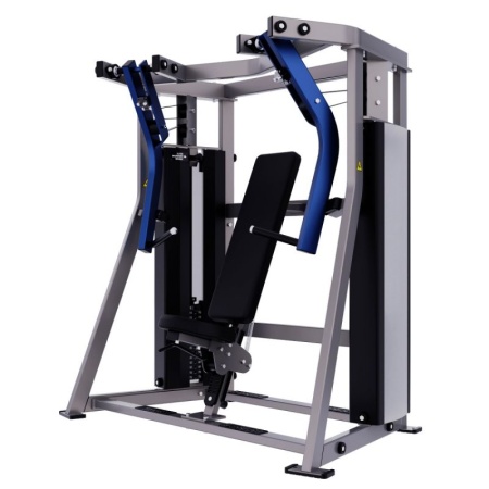 Независимый жим на низ груди. Стек 2 х 75 кг DHZ Fitness SM2042
