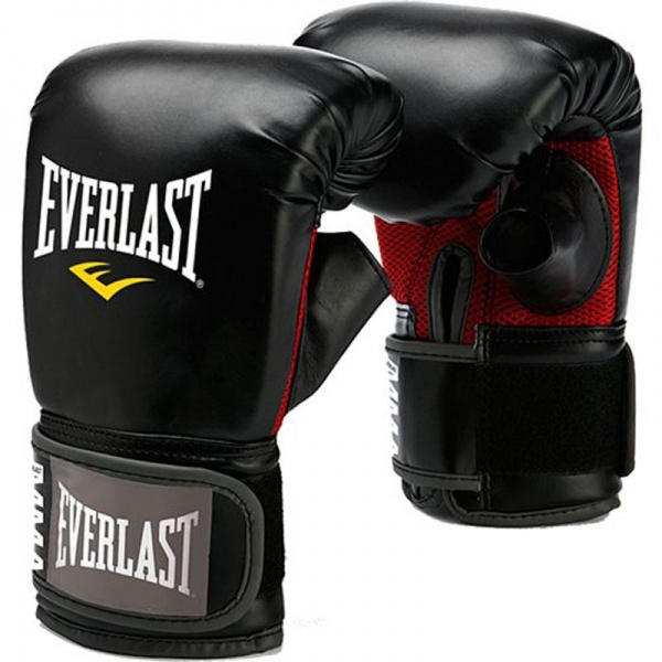 Перчатки снарядные Everlast Martial Arts PU L/XL черн. 7502LXLU