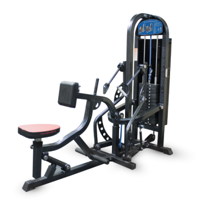 Тяга на себя с упором в грудь. MB BARBELL CLASSIC LINE MB 3.33(вес стека 105кг)