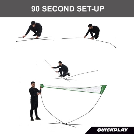 Сетка для бадминтона QUICKPLAY BADMINTON TRAVEL NET 3x1,5 м