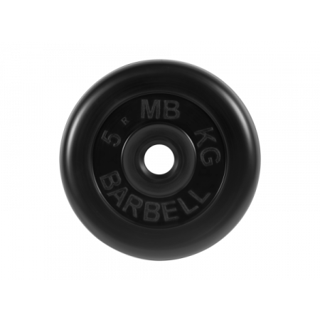 Диск обрезиненный "Стандарт" 5 кг MB BARBELL MB-PltB31-5