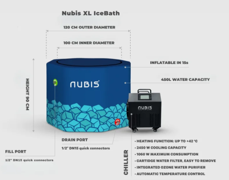 Надувная ванна NUBIS, Ice Bath
