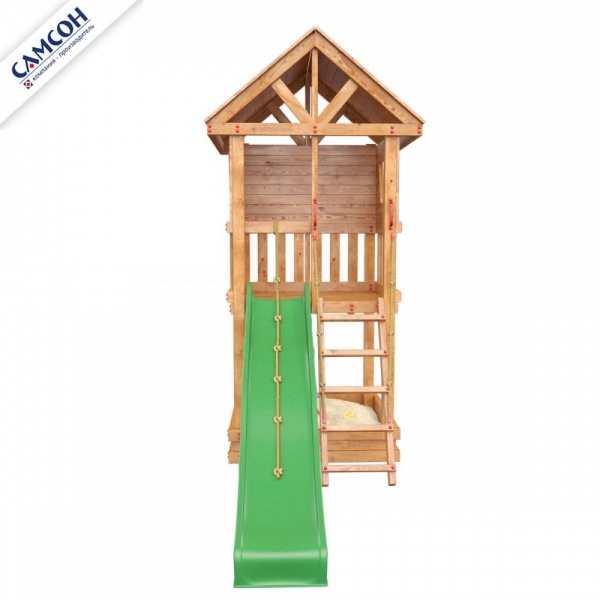 Детская деревянная игровая площадка Сибирика Башня