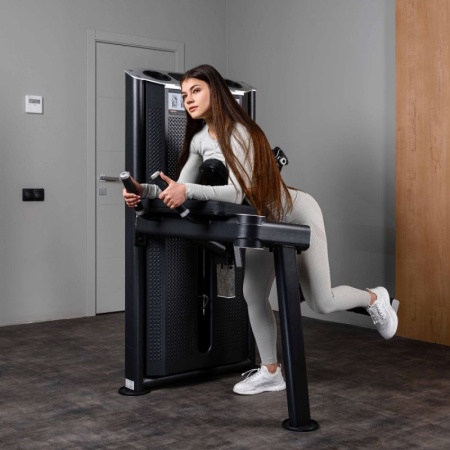 U-2024 Глют-машина. Ягодичные (Glute Isolator). Стек 49 кг.