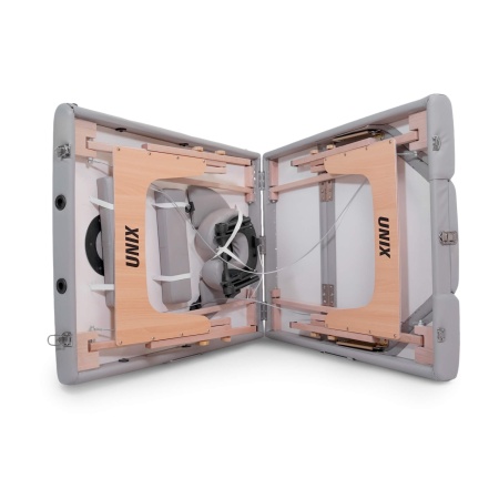 Массажный стол UNIX Безмятежность / Serenity 3 секции серый