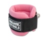 Ремень для тренировки мышц бедра и ягодиц регулируемый розовый (F0-кольцо)