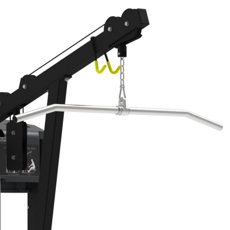 IF9322 Тяга сверху/Гребля сидя, тросовые Impulse Base   (107 кг), полное зачехление весового стека