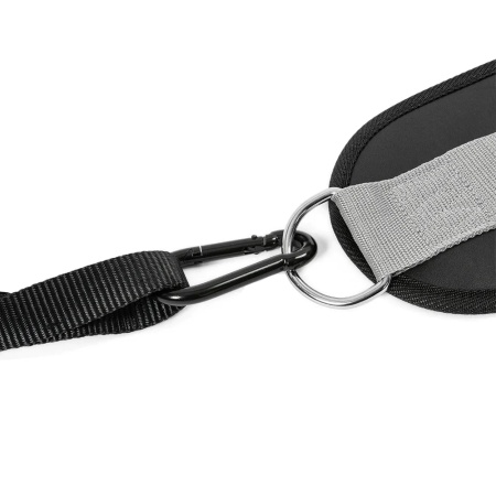 Пояс для отягощений со стропой LIVEPRO Weight Belt черный/серый
