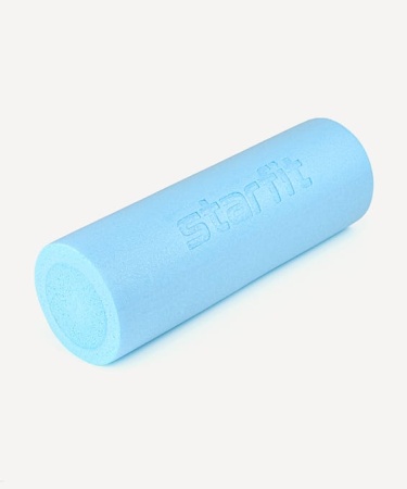 Ролик для йоги и пилатеса Starfit FA-501, 15x45 см, синий пастель