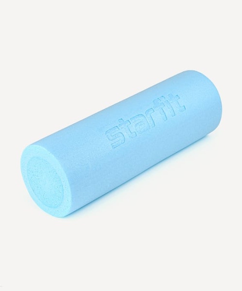 Ролик для йоги и пилатеса Starfit FA-501, 15x45 см, синий пастель