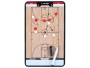 Доска тренерская баскетбольная PURE2IMPROVE COACHBOARD BASKETBALL