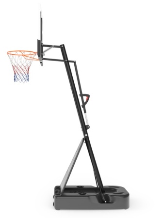 Баскетбольная стойка UNIX Line B-Stand-PC 49x33" R45 H240-305 см