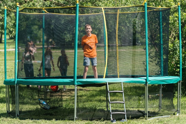 Батут Hasttings Classic Green 14 ft (4,26 м)