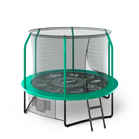 Батут UNIX line SUPREME GAME 8 ft (green)