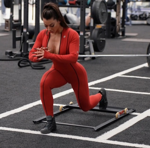 Тренажер для ягодиц и ног Hamstring roller 