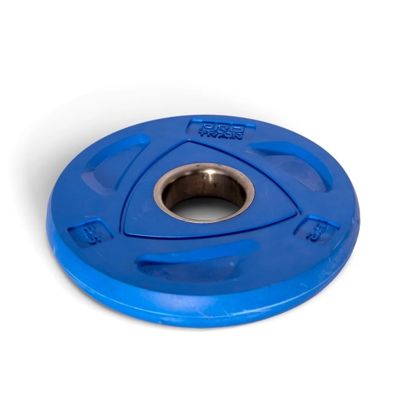 Диск обрезиненный олимпийский Protrain COP-2,5 (д=50 мм)
