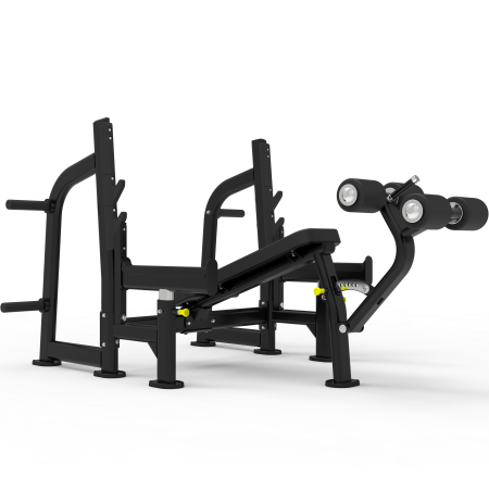 Impulse ITF8204 олимпийская скамья с отрицательным наклоном для жима