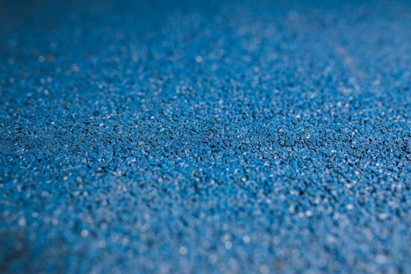 Напольное резиновое покрытие 1000х1000х30 мм (цвет - синий) STECTER