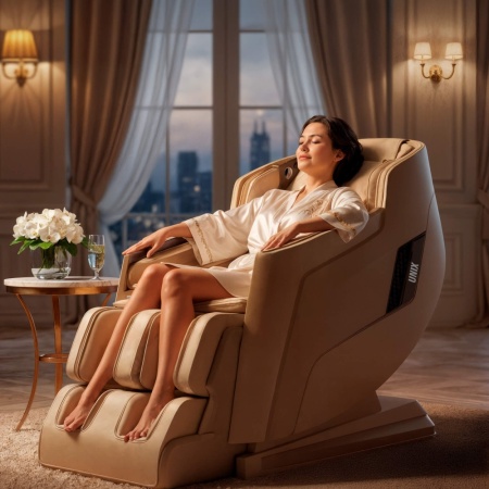Массажное кресло UNIX Афелия / Afelia бежевый