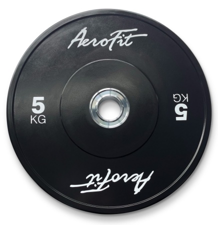 AFBD5 Бамперный диск для кроссфита AeroFit 5 кг, черный