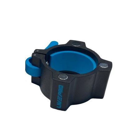 Магнитные олимпийские замки LIVEPRO Magnetic Barbell Collars черный/синий